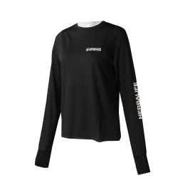 T1024 Manufacturing Women's Long Sleeve T-shirt Personal Design Black Round Neck Printing LOGOT-shirt T-shirt Garment Factory HK T1024 Manufacturing Women's Long Sleeve T-shirt Personal Design Black Round Neck Printing LOGOT-shirt T-shirt Garment Factory HK